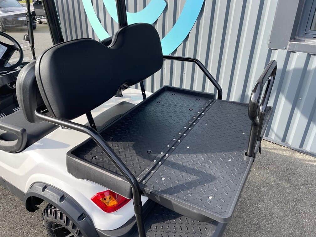 ZELEC GC-B2+2 Lifted Electric Cart, 4 Seats, Flip Rear Seat – view 5