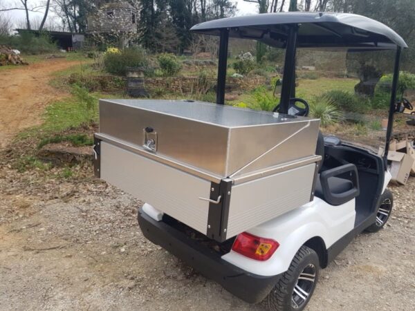 Locking Aluminum Half Box for ZELEC Cargo Beds