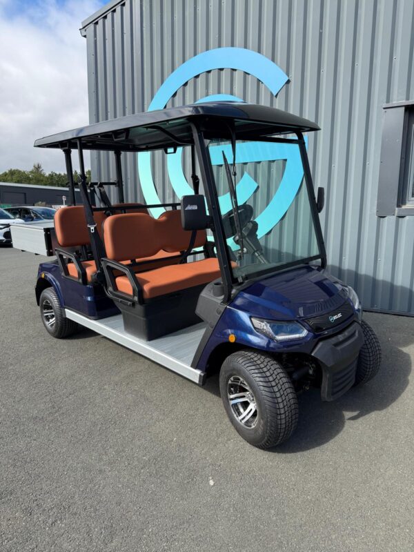 ZELEC GC-A4 SL Electric Utility Cart, 4 Seats, Aluminum Bed (EU Road-Homologated)
