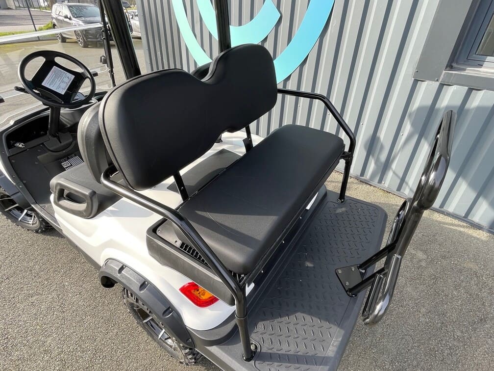 ZELEC GC-B2+2 Lifted Electric Cart, 4 Seats, Flip Rear Seat – view 4