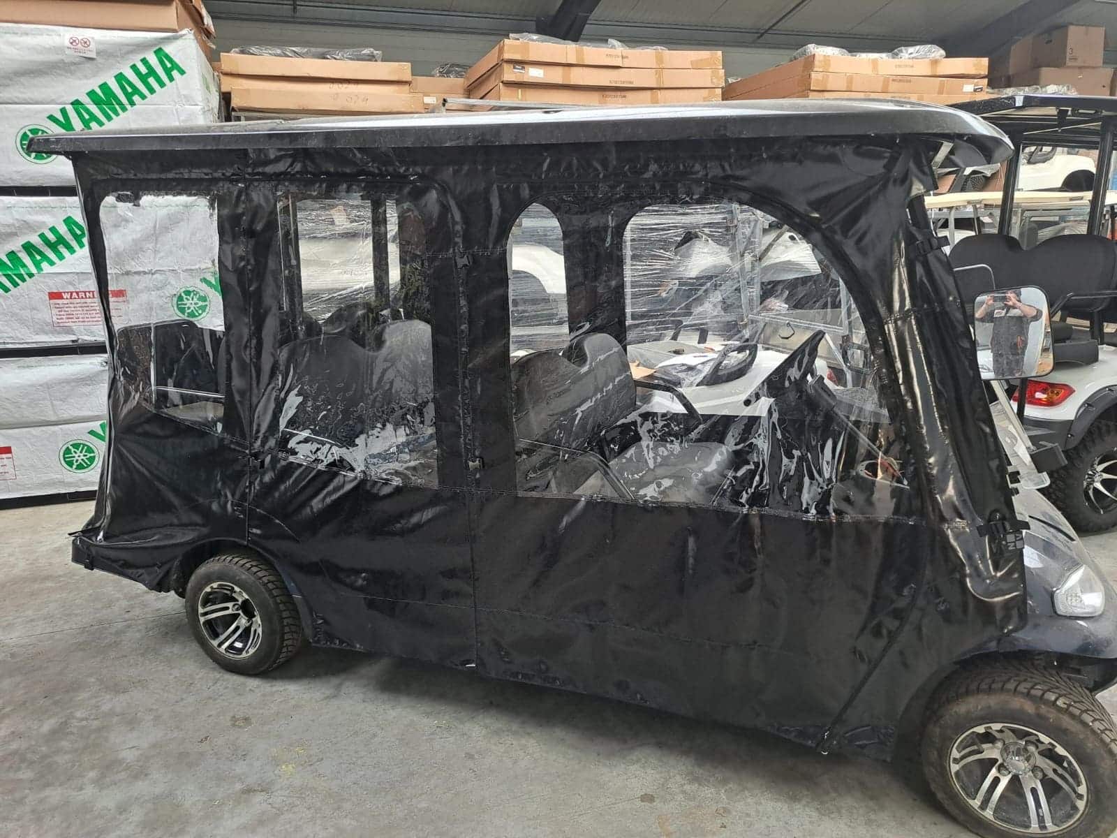 Soft Rain Enclosure for ZELEC 2, 4 and 6-Seat Golf Carts – view 10