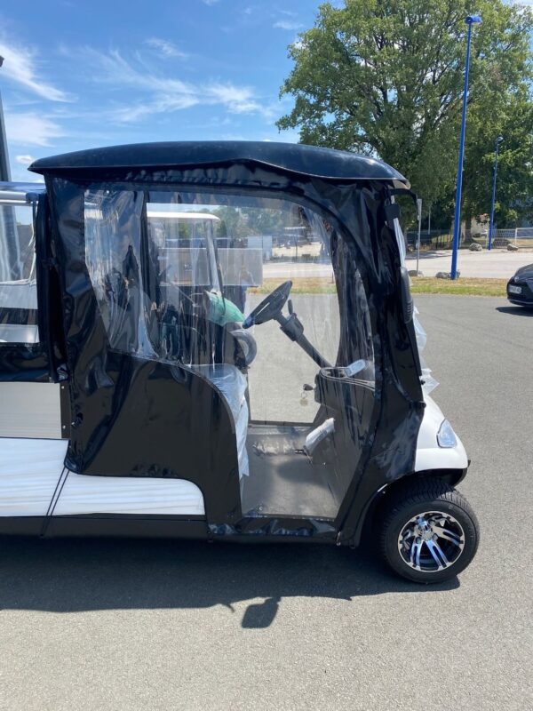 Soft Rain Enclosure for ZELEC 2, 4 and 6-Seat Golf Carts