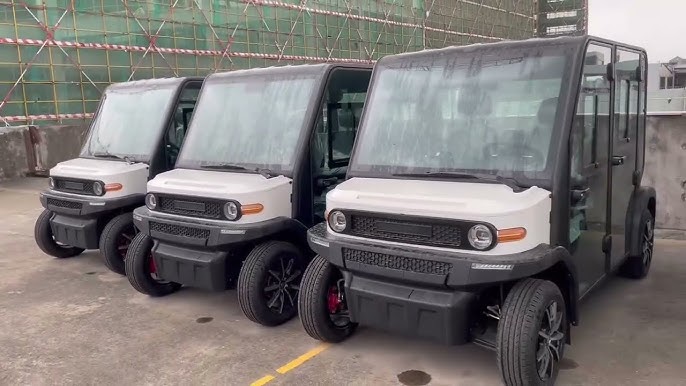 ZELEC GC-D4 Electric Utility Vehicle, 4 Seats, Rear Bed (EU Road-Homologated) – view 3
